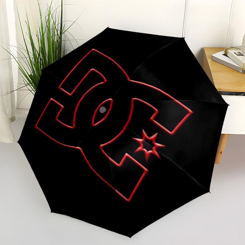

1pc DC Shoes Logo Umbrella with Plastic Handle,Suitable for All Seasons Home Travel Outdoor UmbrellaM1166