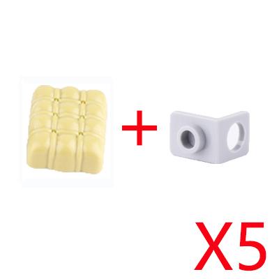 Military Building Accessories Mini Brick Camouflage   Hat Tactical Helmet Peaked Cap Backpack Radio Toy Gift DIY K040