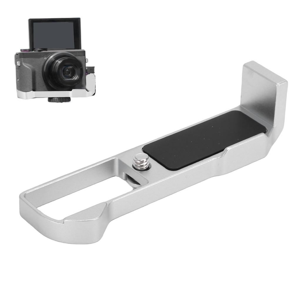 L Quick Release Plate Fit for G7X3 Camera Aluminum Alloy Camera Extension Base Plate with Cold Shoe Mount 1Celsius4 Inch Screw Hole