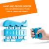 6pcs Adjustable Grip Strength Tool Set Forearm Finger Strength Recovery Hand Trainer Adjustable Count Setting Stress Relief Ball