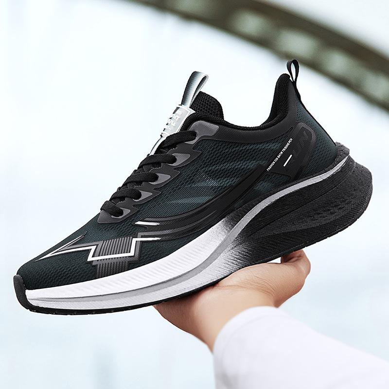 Spring and Summer Red Rabbit Running Shoes Men's Shock-absorbing Sports Shoes Breathable Casual Travel Shoes Professional Ultra-light Running Shoes Me