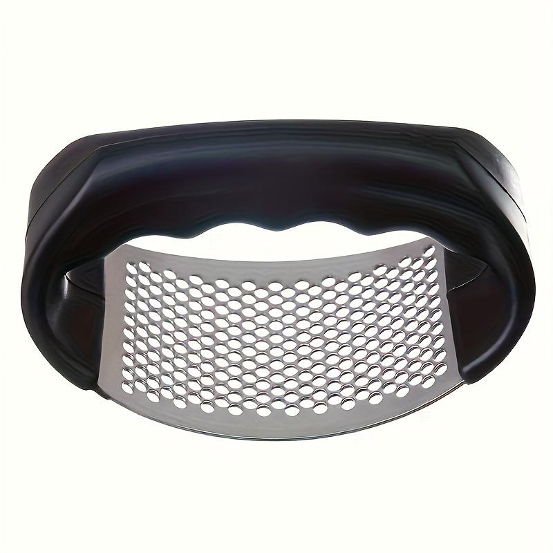 Garlic garlic paste manual ring garlic press garlic garlic paste manual garlic beater home kitchen garlic smashing tool чёрный