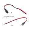 8mm Power Pigtails Cable DC7909 Male/Female Plug To Bare Wire Open End Power Wire Supply Repair Cord for Solar Cell