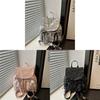 Fashion Dual Pocket Butterfly Bow College Style Backpack For Women Daily Use