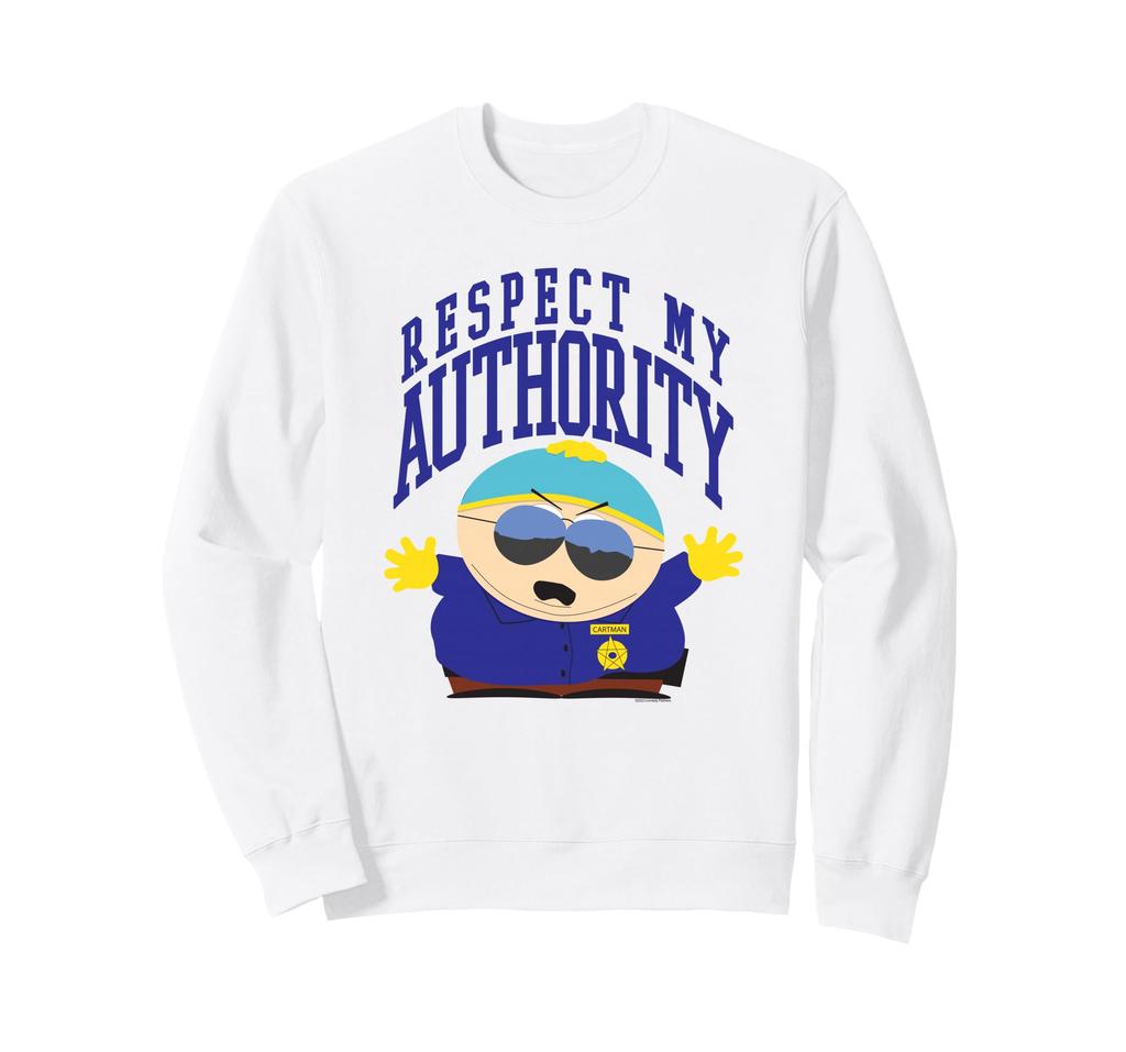 South Park Respect My Authority Deputy Cartman Cartoon Sweatshirt