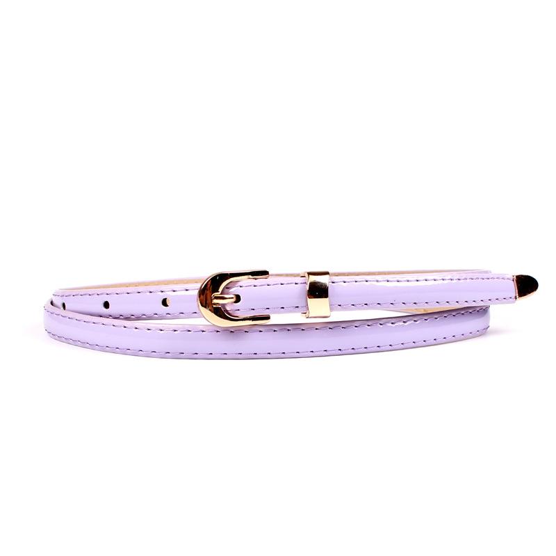 

Belt Female, Ladies Decorative Fine Belt Belt Belt Ladies Dress Belt Length 103 Width 1.2 светло-фиолетовый