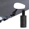 Ketunedi Motorcycle Mirror Mounting Screw Adapter, Rearview Mirror Riser with Extension Height, Stable Bike