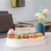 Rotating Cupcakes Machine Automatic Rotating Display Table Swing Tray for Kids Birthday Party Gifts Dessert