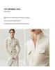Women's Slim Fit Cashmere Cardigan with Double Zipper - Warm Lapel Knitwear for Autumn/Winter.