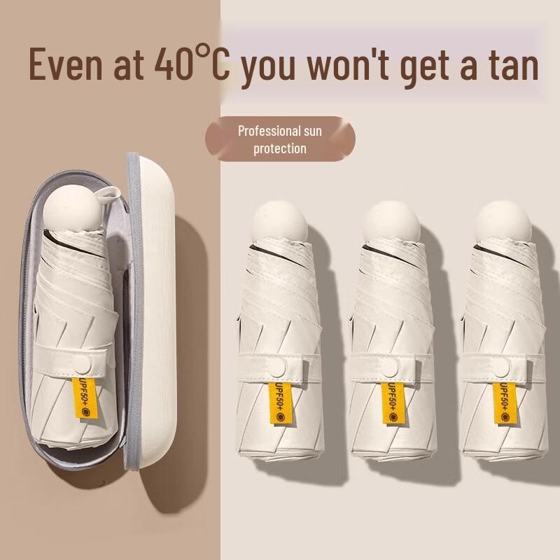 Zunwei Compact Anti-UV Foldable Capsule Umbrella