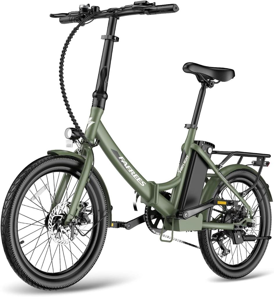 Fafrees F20 Lichtgewicht Opvouwbare E-Bike 36V 20Ah Batterij 250W Motor 20" Compacte Elektrische Fiets 7-Speed Shimano