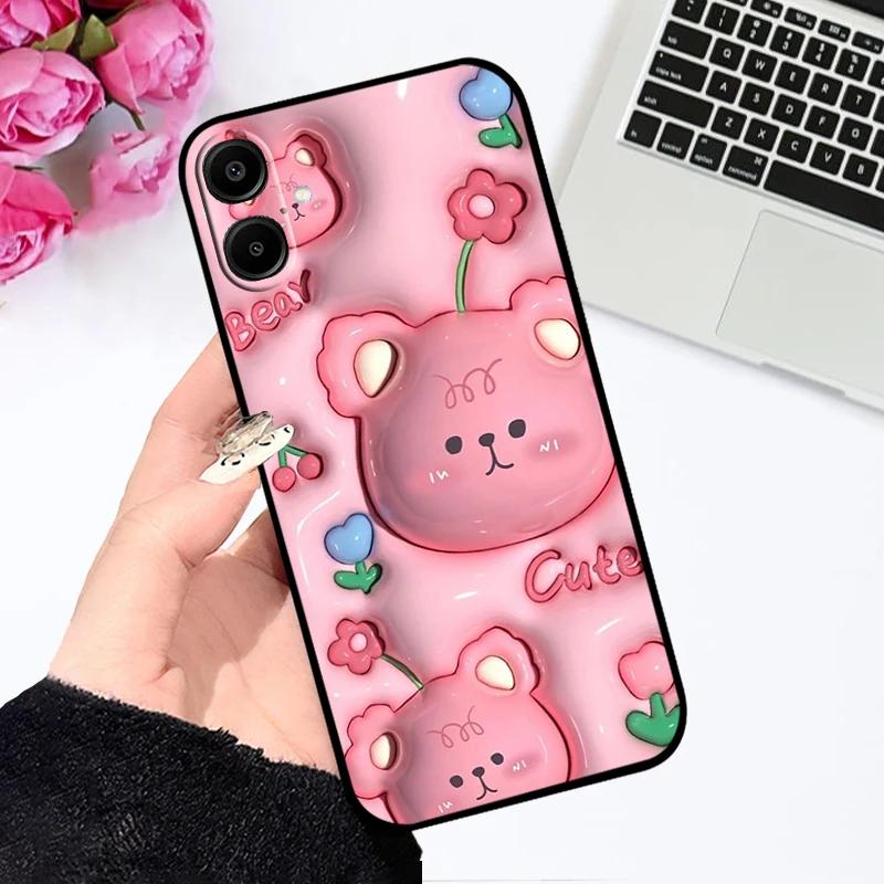 Für Samsung A16 A06 4G 5G Hülle Silikon TPU Handy Fundas Cover Für Galaxy A05 A05s Beliebter Cartoon-Druck Weiches Coque Schutzhülle