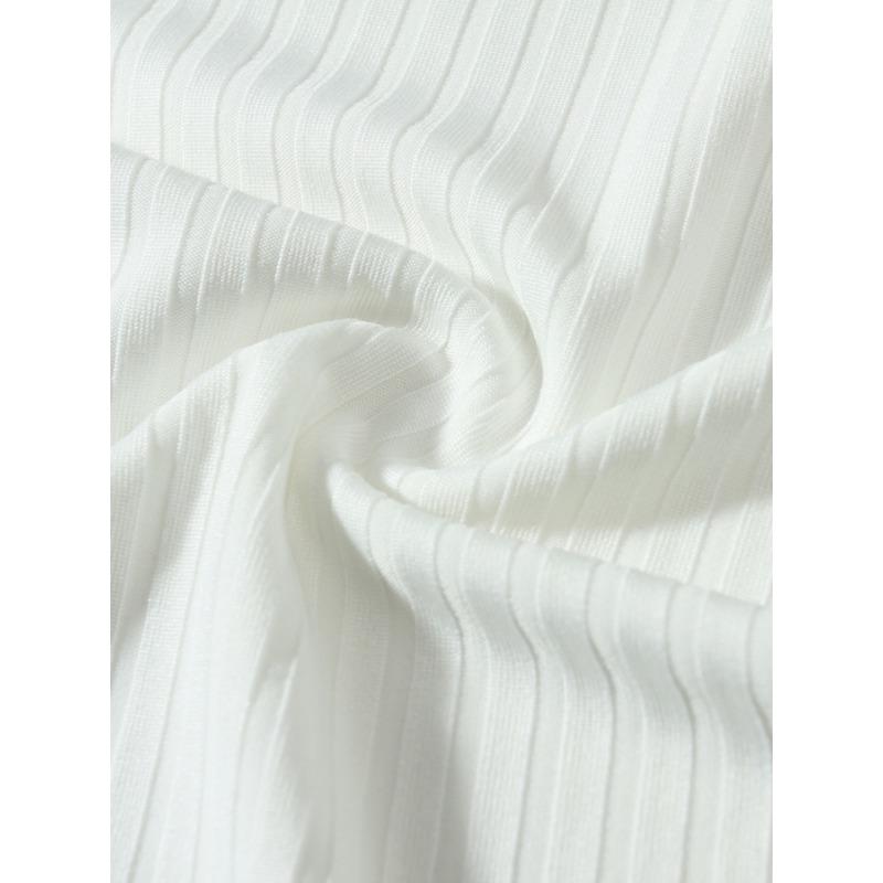 Summer Knitted Vertical Stripe Fitness Fit Tank Top Men's I-Block Color Blocked Tank Top