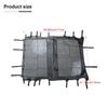 Sunshade Full Mesh Shade Top Anti-UV Leateher Top Cover for Jeep Wrangler JL 2018 Up  4-Door Version Provide UV Protection Car Accessories