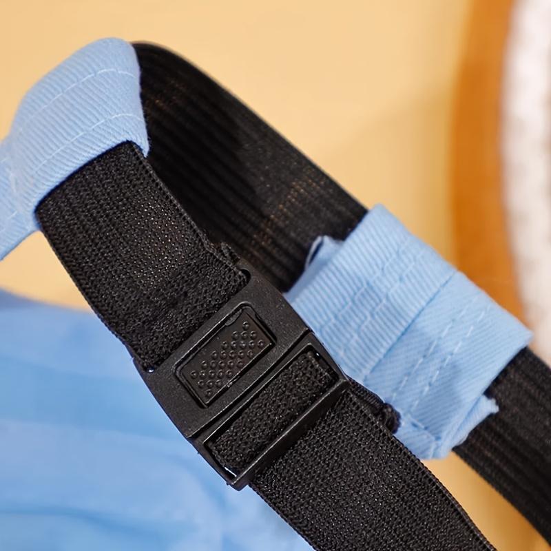 Regulowany kapelusz przeciwsłoneczny dla psa z haftem kreskówkowego psa, odpowiedni dla kotów i psów średnich i małych ras. Odporny na słońce i wodoodporny