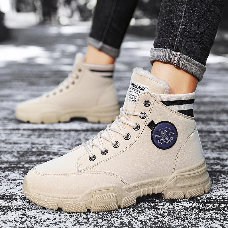 Men Shoes Winter Sneakers Suede Leather Tenis Trainers Mans Footwear Warm Winter Shoes Basket Homme Mens Shoes Casual Plus 69k