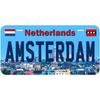 Vintage Metal Tin Sign Rome License Plates Wall Art Decoration for Cafe Bar Garage