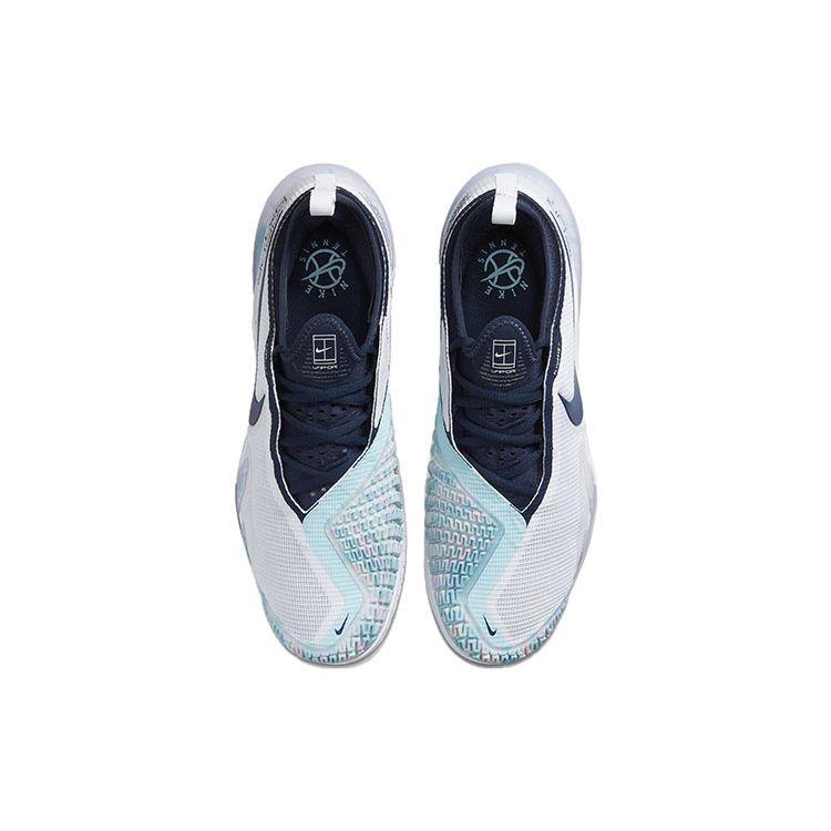 Nike Court React Vapor NXT White Midnight Navy Men Sneakers Glacier-Ice CV0724-102