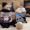J-Jujutsu K-Kaisen Inumaki Toge Pillow Gift Home Office Decoration Bedroom Sofa Car Cushion Cover Case 45x45