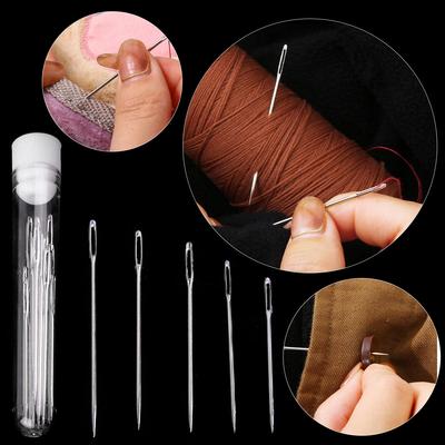 Plastic Test Tube 25 Needle Sets For DIY Necklace Bracelet Jewelry Making Accessories Handmade Supplies