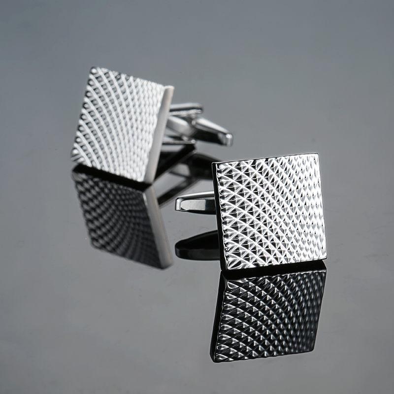 High Quality Novelty Cuff Links Copper Metal Laser Engraving Cufflinks Mans French Suit Accessories Jewellery