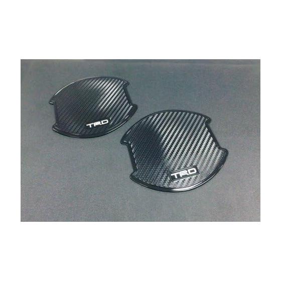 TRD MS010-00018 Набор из 2 защитных накладок на ручки дверей Aqua, Corolla, C-HR, Tank, 86, Prius, Mark X, Roomy
