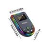Portable Transmitter Receiver with LED Display TF Card Support AUX HIFI Sound Adapter for Car PC TV Headphones Speakers