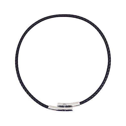 

Colantotte TAO Necklace Fino Plaque TAO FINO Black M(43cm)