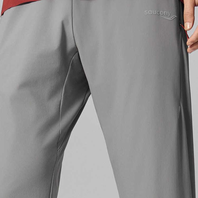 SAUCONY SS25 Soul Runner Series Casual Loose Comfortable Simple Knitted Sports Pants Men Bottoms SA2250KP62T-GR115