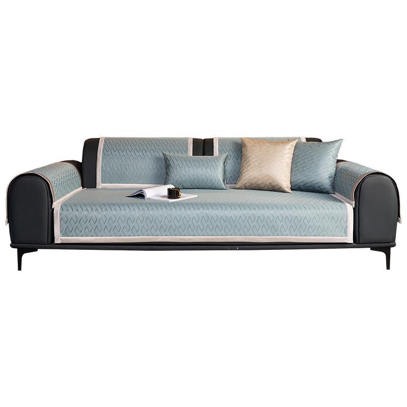 Ice Silk Sofa Cushion, Summer Mat, Seat Cushion Non-Slip  New Summer Living Room Leather Sofa Cover Cover Cloth Towel