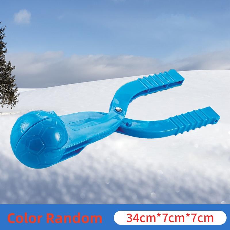 New Snow Toy Hot Selling Multiple Colors Snowball Clip Duckling Astronaut Mold Three Piece Set For Playing Snow Toy Clip