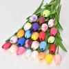 1Pc Artificial Tulips Flowers Home Garden Decoration Real Touch Flower Bouquet Birthday Party Wedding Decoration Fake Flower
