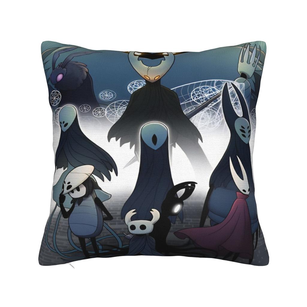 Hollow knight Cartoon Game Knight and Hornet Pillowcases Fashion Pillow Case For Office Car Home Decor Comfy Pillow Cover