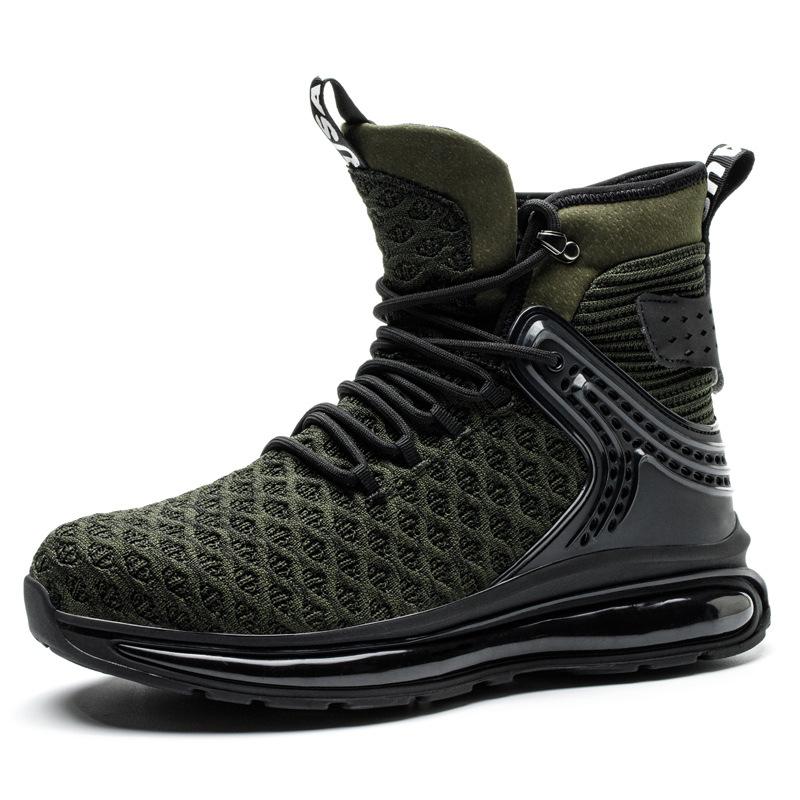 

Высокие, обувь для охраны труда, ударопрочные и устойчивые к проколам, легкие и удобные защитные ботинки, безопасная обувь для охраны труда на строительной площадке Green; 50