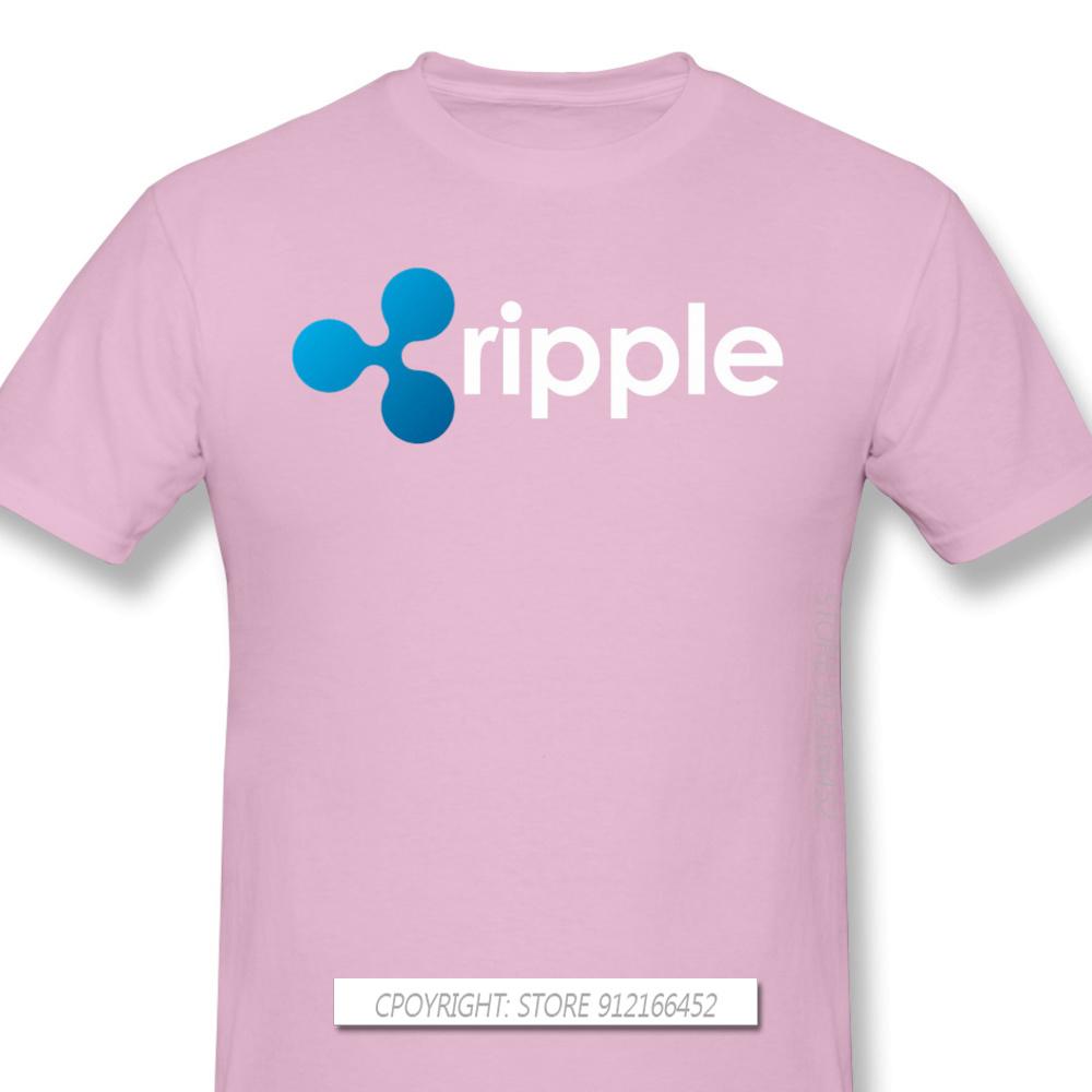 Top Quality Clothes XRP Ripple Coin Cryptocurrency Novelty Short Sleeve Man's T-Shirts Bitcoin Fashion For Men Shirt For Adult