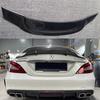 For Mercedes CLS Class W218 C218 CLS63 AMG 2012-2017 R Style Carbon fiber Rear  Wing Trunk  Boot Cover Car Styling Spoiler