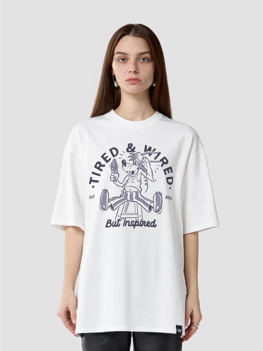 

Men s oversized printed T-shirt XL