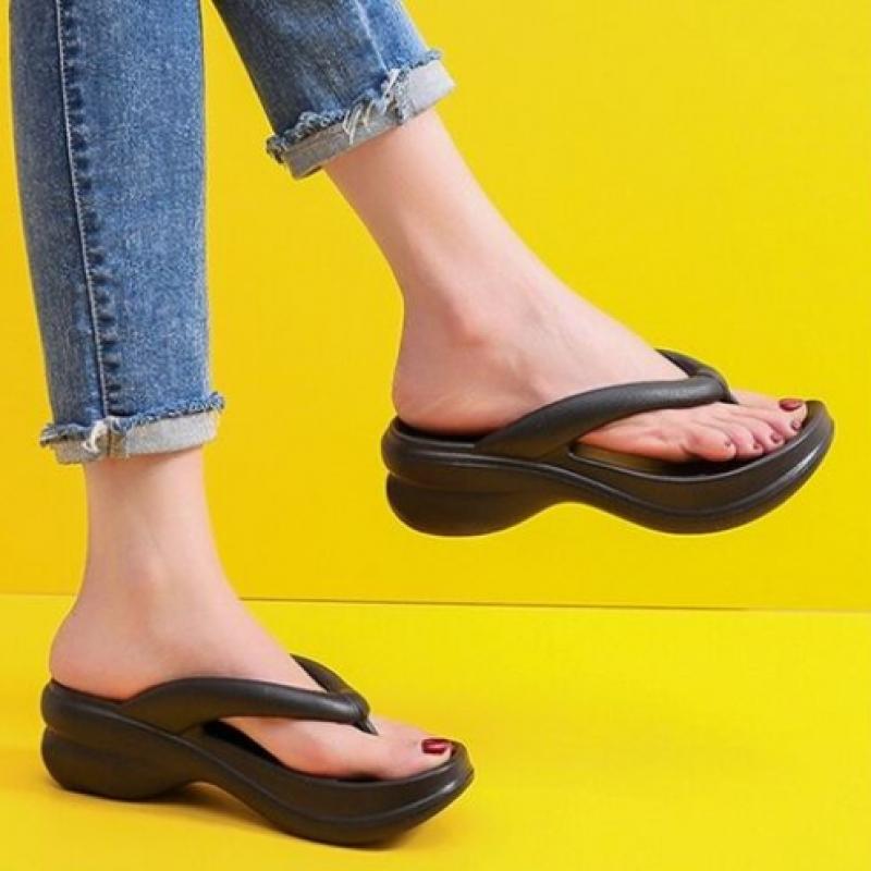 New Arrivals Open Run Women Cushion Height Increasing Sandals