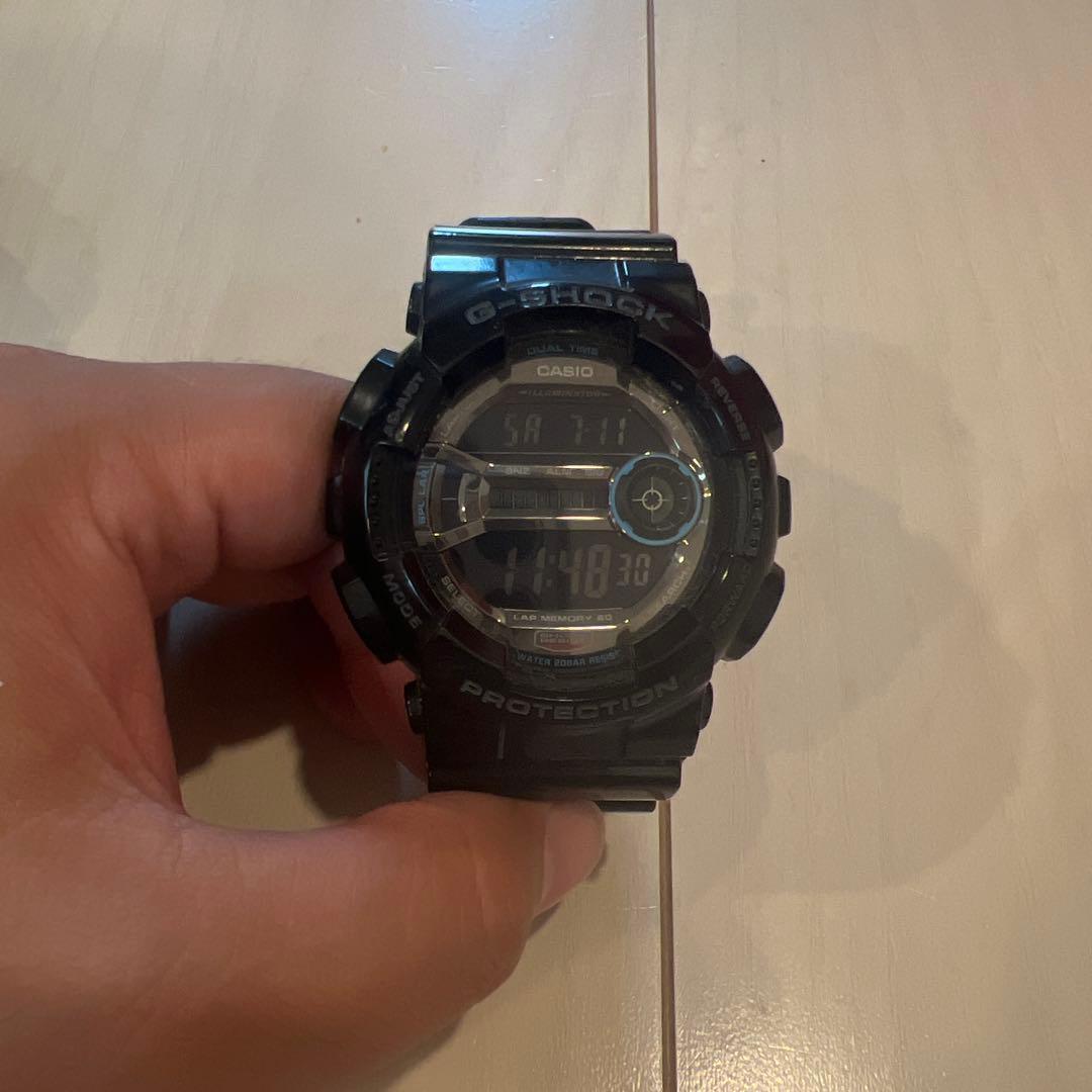Used CASIO G-SHOCK digital watch black