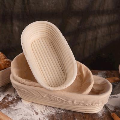 Basket Wicker Fermentation Woven Rattan Dougn Bread Oval Banneton Brotform Proofing Baskets