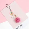 Girl Gifts Mobile Phone Strap Smart Phone Strap Fluffy Phone Strap Fur Ball Lanyards Phone Pendant