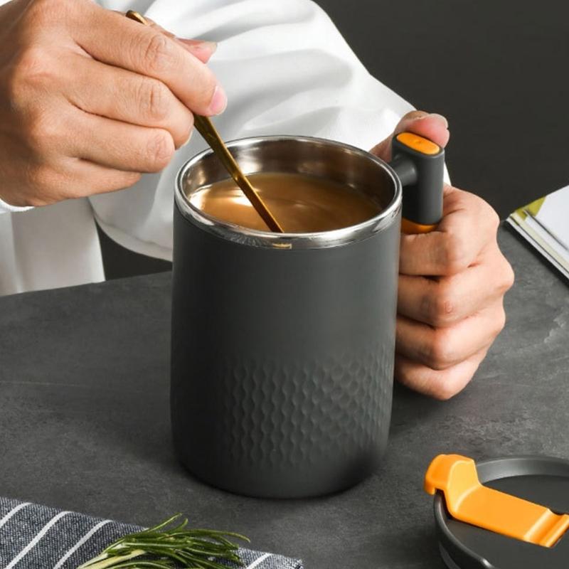 Convenient Insulated Drinkware Easy Carry Stainless Steel Mug for Hot Beverages Coffee Drinking Cup for Everyday Use