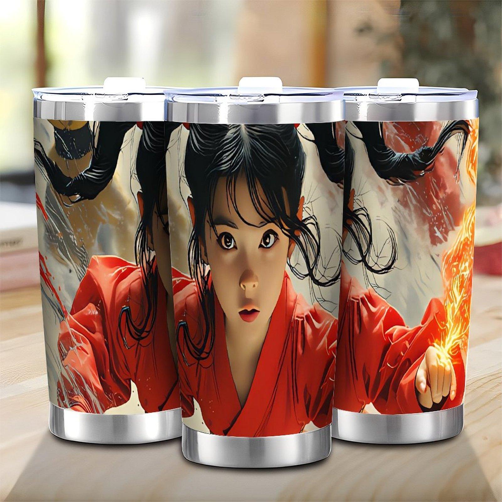 Sophisticated Edition Series 20oz Double Silver Side Stainless Steel Tumbler 20oz(566.99g)