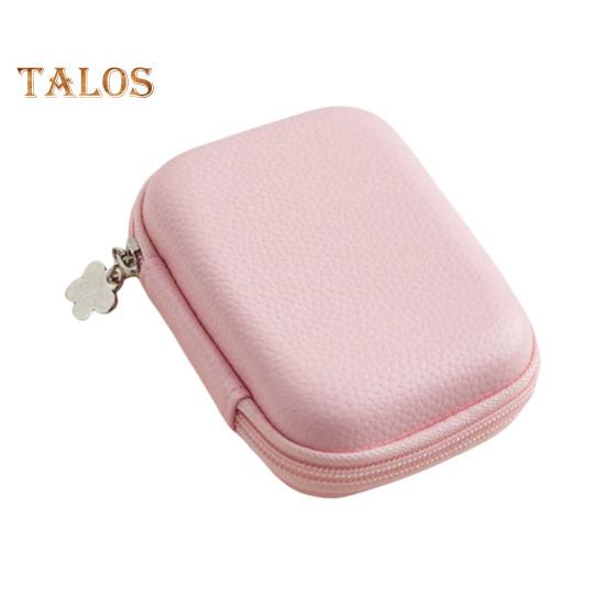 

Сумка для хранения наушников, чехол для зарядного устройства, застежка-молния, большая вместимость, компактный размер, портативная противоударная сумка для хранения с плюшевой подкладкой розовый