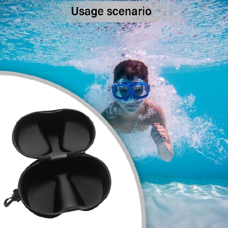 Diving Glasses Case Glasses Protective Container Case Swimming Eyeglasses Carrying Case Swimming Glasses Storage Box