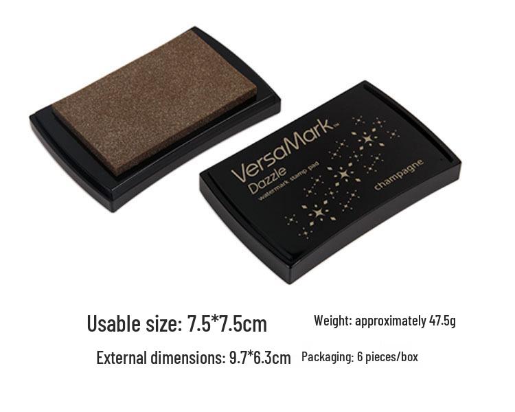 Authentic Moon Cat VersaMark Watermark Ink Pad and VMS Rubber Stamp Adhesive Pen