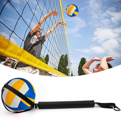 Volleyball Spike Trainer Volleyball Solo Serve Trainer Self-Training Volleyball Resistance Band for Beginners Practicing Serving