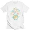 Dinosaur Moon Funny Parody Meme T Shirt for Unisex Tshirts Fashion Streetwaer Short Sleeve Tee Shirt Slim Fit Clothing