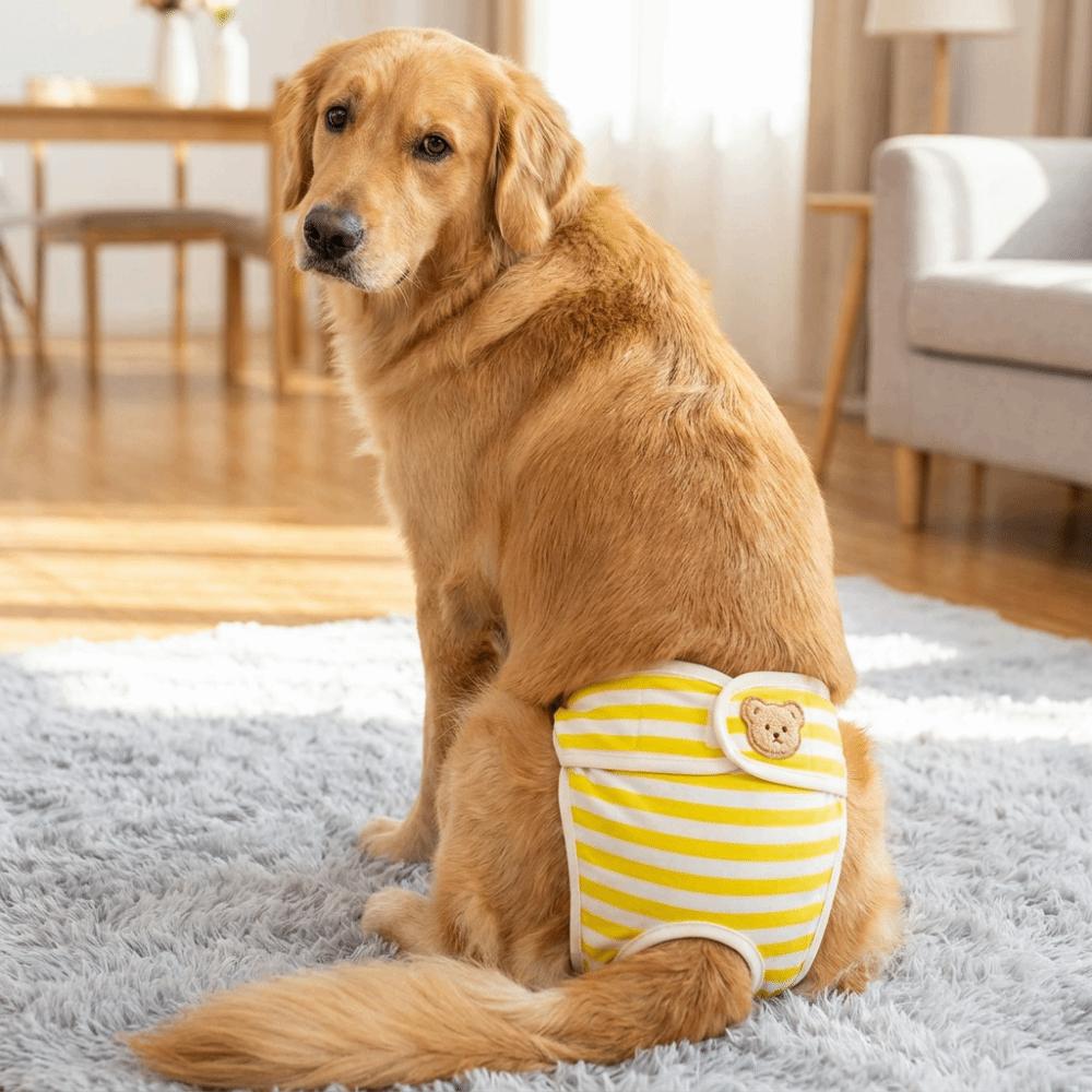 Breathable Dog Physiological Pants Leak-proof Dog Diaper Pet Shorts Panties for Small-medium Dogs