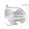 Parrot Bathtub For Cage Pet Bird Bath Tub Screw On Parrot Bath Tub Parrot Shower Box Transparent Bathing Tub